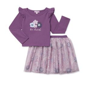 Mila & Emma top and tutu skirt